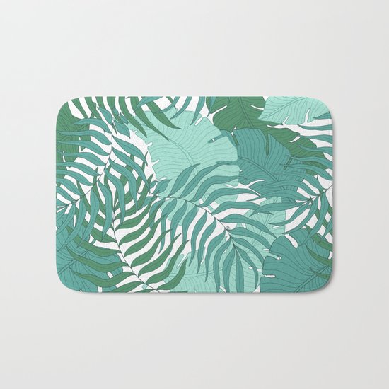 Leaves Bath Mat
