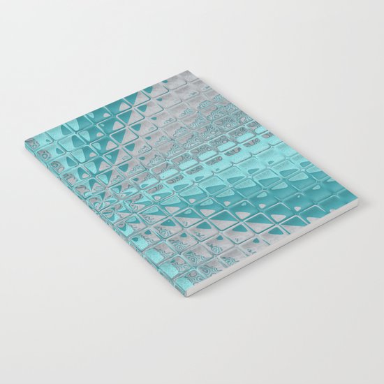 Aqua Reflections Notebook