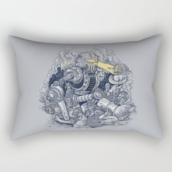 Zombie Exterminator Rectangular Pillow