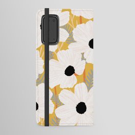 Flower market New York Central Park Android Wallet Case