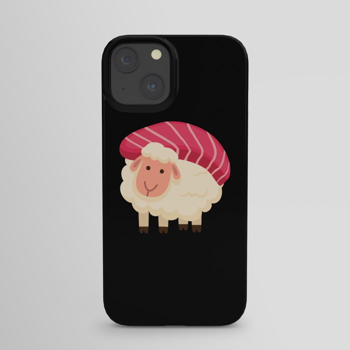 Sushi Sheep Japan Kawaii Sheep Wool iPhone Case