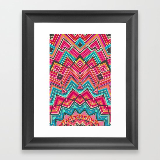 picchu pink Framed Art Print