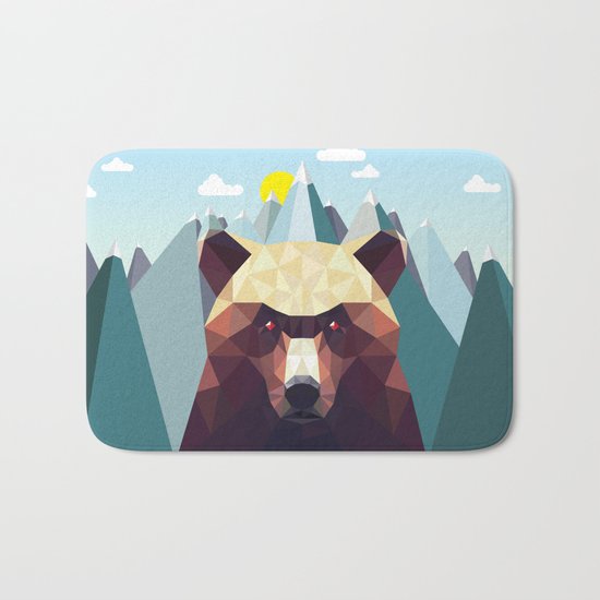 Bear Mountain Bath Mat