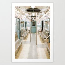 Subway Stories, NYC Art Print
