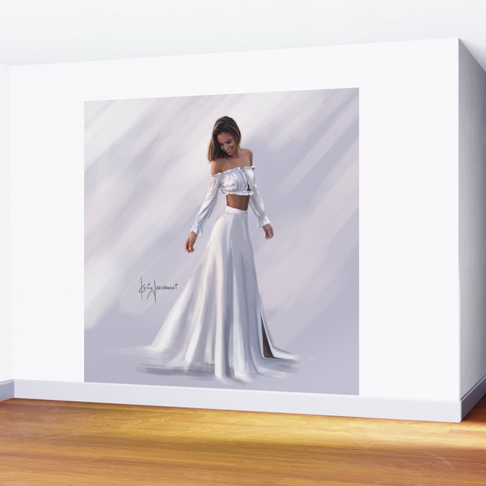 Helen Owen S Summer Dress Wall Mural By Kevinjakubowski Society6