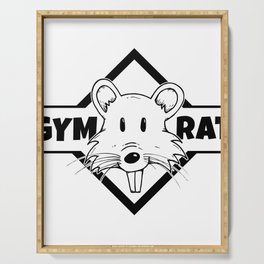 Gym Rat Serving Tray