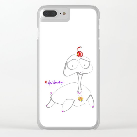haritsadee 8 Clear iPhone Case