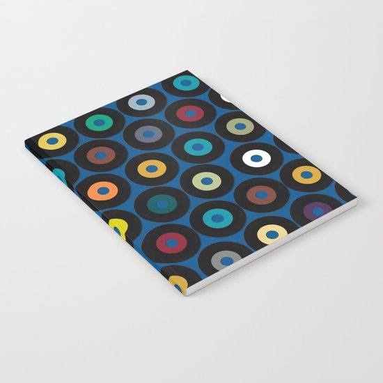 VINYL blue Notebook