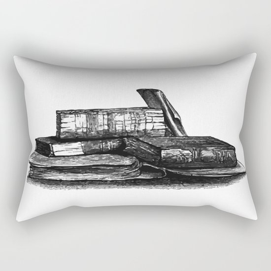 Books 2 Rectangular Pillow