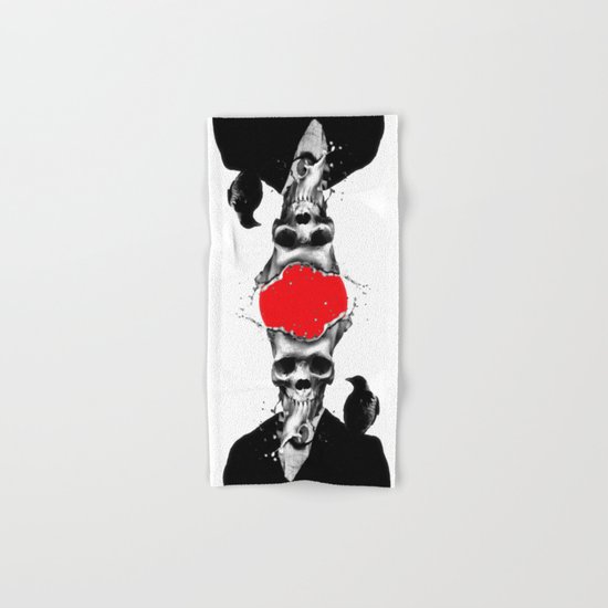 SPLASH SKULL Hand & Bath Towel