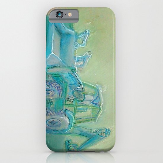 Traktor blue iPhone & iPod Case