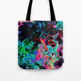 Dive Into The Neon Colors Tote Bag