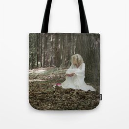 In the woods Tote Bag