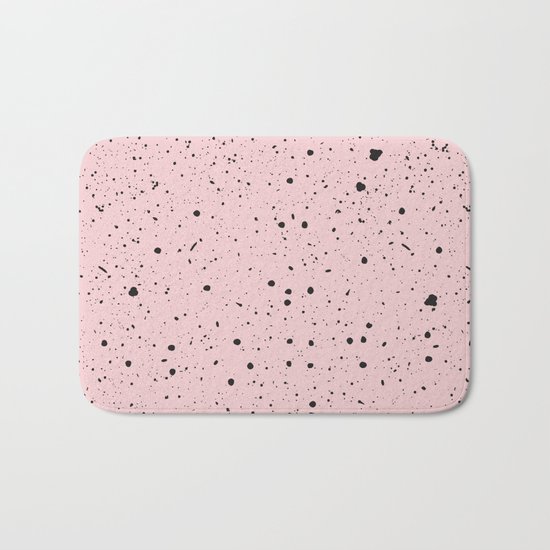 Speckled Pink Bath Mat