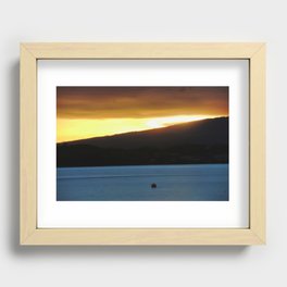 Hawai'i Sunset Recessed Framed Print