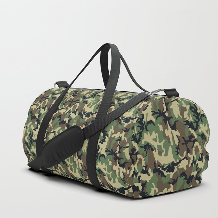 Woodland Camouflage Duffle Bag