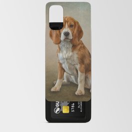 Drawing Dog Beagle Android Card Case