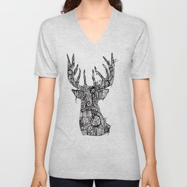Antlers V Neck T Shirt