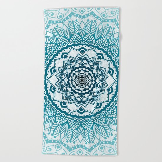 Frankfurter Mandala Beach Towel