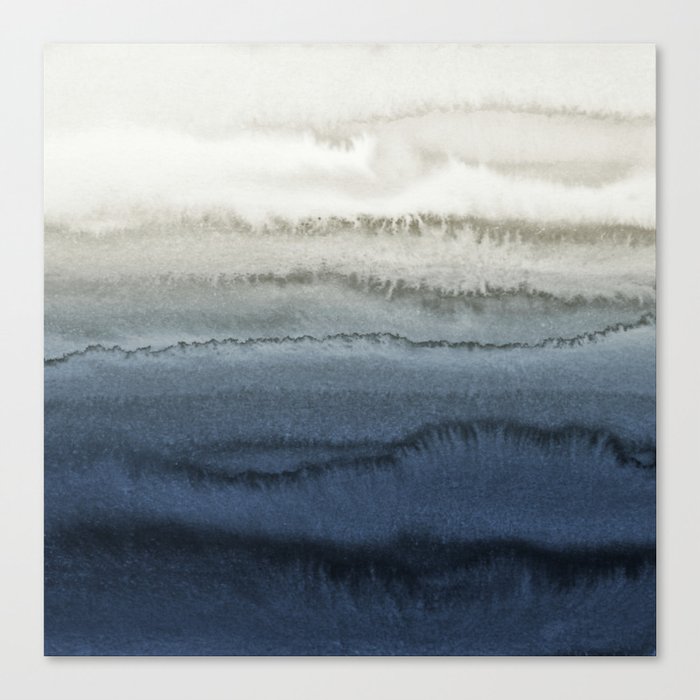 WITHIN THE TIDES - CRUSHING WAVES BLUE Leinwanddruck WITHIN THE TIDES - CRUSHING WAVES BLUE Leinwanddruck