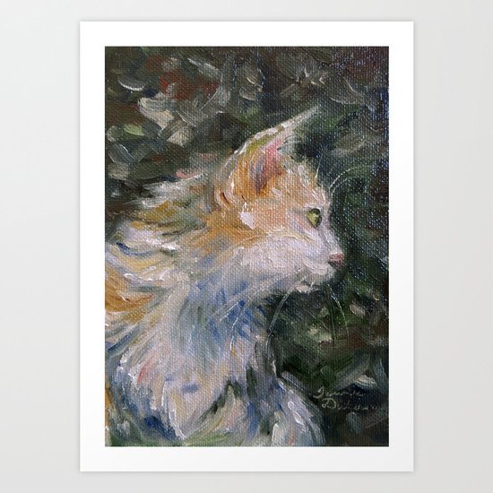Sir Pounce Art Print
