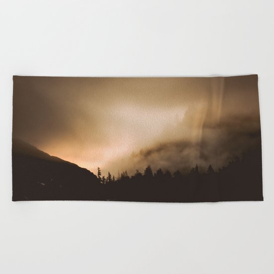 Breaking Dawn Beach Towel