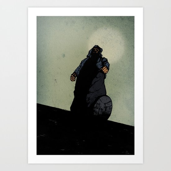 The Menace Art Print