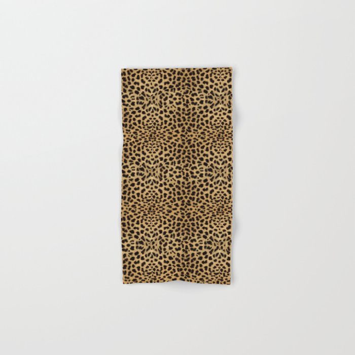 Cheetah Print Hand & Bath Towel