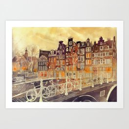 Amsterdam Art Print