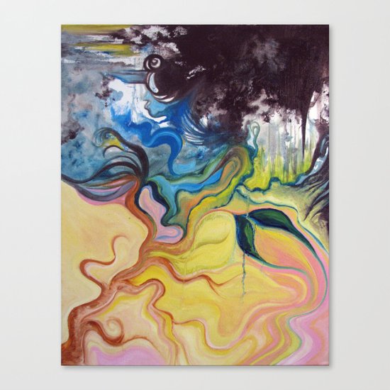 lazy susan Canvas Print