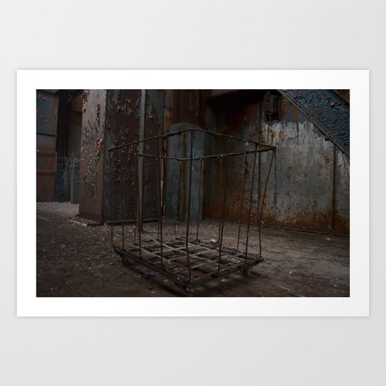 Hollow Cart Art Print