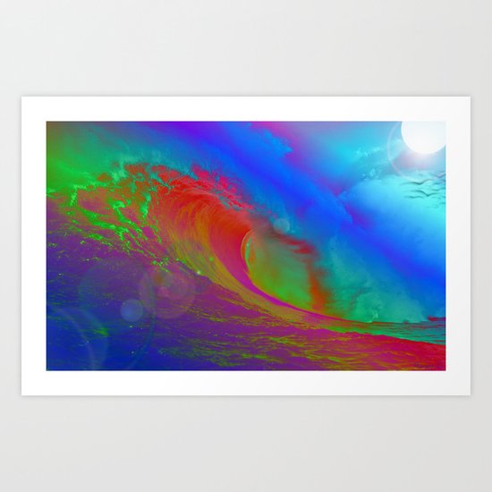 Big Wave Art Print