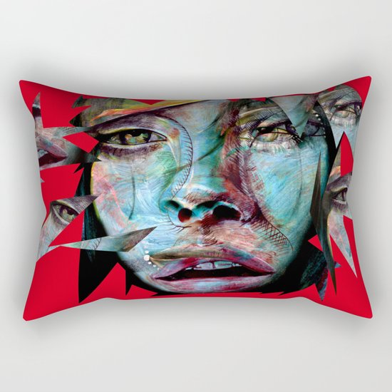 Melancholy Rectangular Pillow