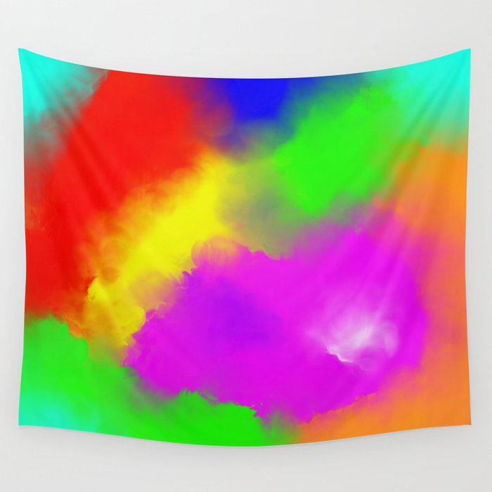 Colourful Emotions / Colorful Emotions Wall Tapestry