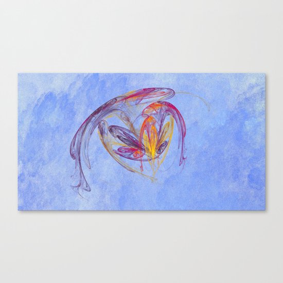Loving Heart (A7 B0171) Canvas Print