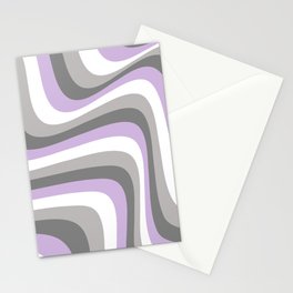 subtle asexual pride abstract art Stationery Card