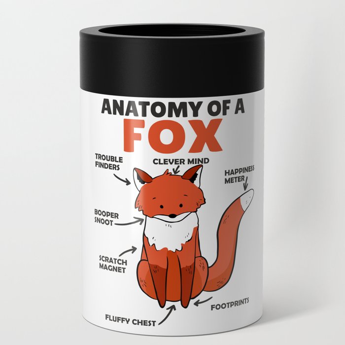 Sweet Fox Explanation Anatomy Of Fox Can Cooler