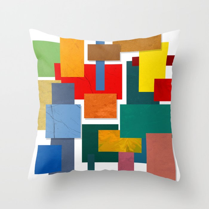 Abstract #338 Throw Pillow
