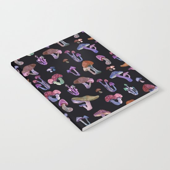 mushrooms at nigth Notebook