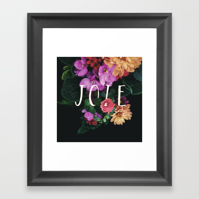 Joie Framed Art Print