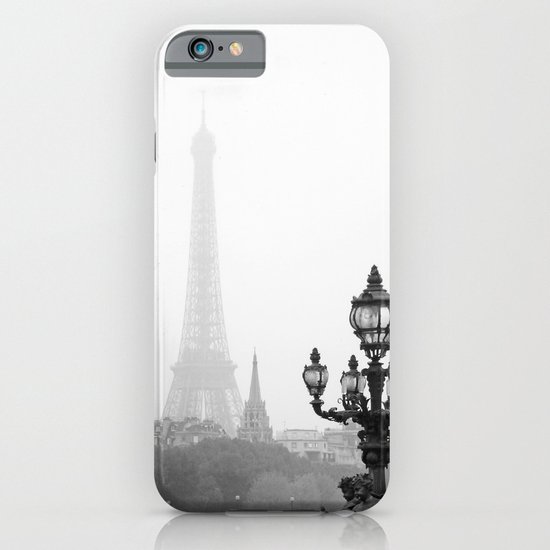 Veiled Eiffel Tower iPhone & iPod Case