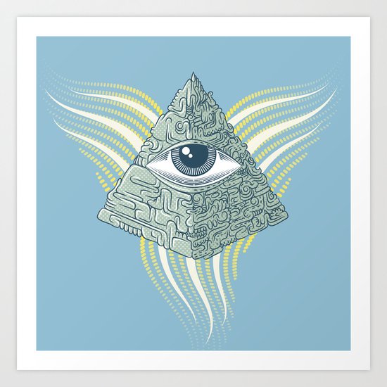 Spiritual resolution Art Print