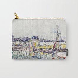 Le Croisic (1928) painting by Paul Signac Carry-All Pouch