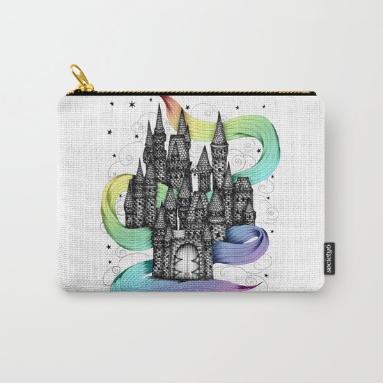 Super Magic Rainbow Dream Castle Carry-All Pouch