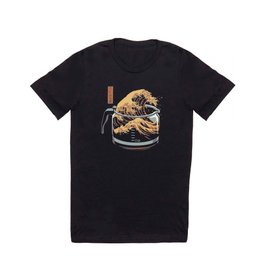 The Great Wave of Coffee T Shirt