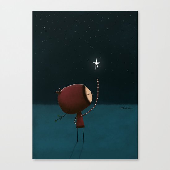 What if Canvas Print