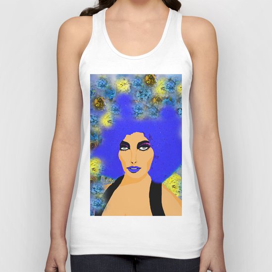 A WOMAN AND HER HAIR Unisex Tank Top