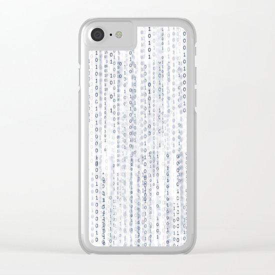 Pattern 76 Clear iPhone Case