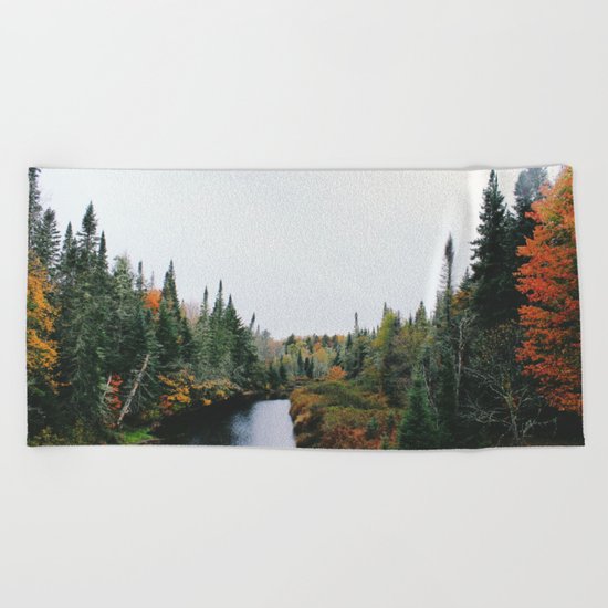 Forest creek II #society6#buyart Beach Towel