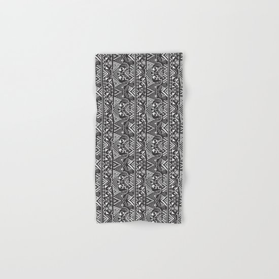Pug Tribal Hand & Bath Towel
